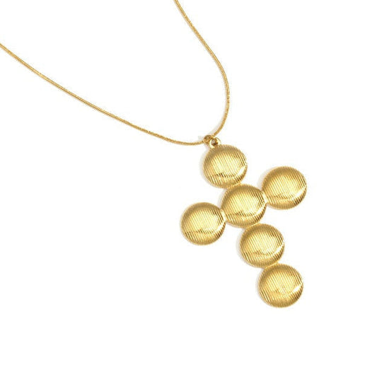 Ketting luna cross - Es by May