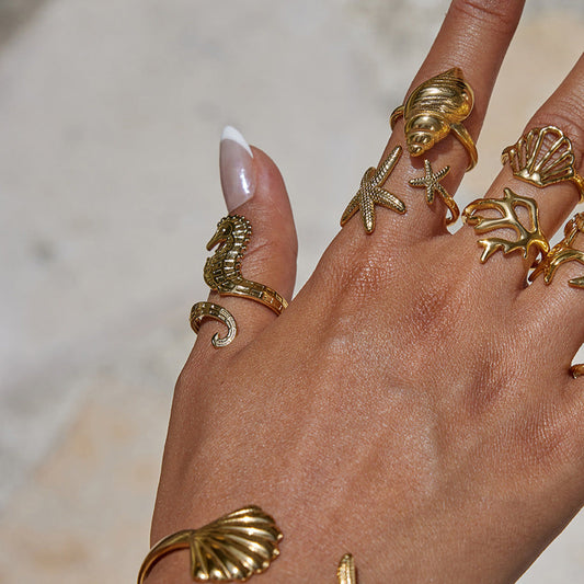 Seahorse ring - Es by May