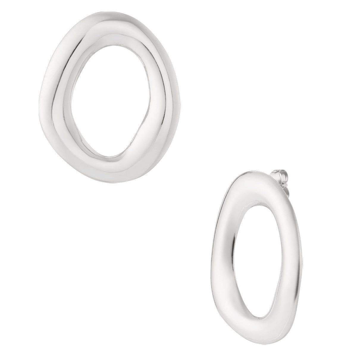 Oval studs - Es by May