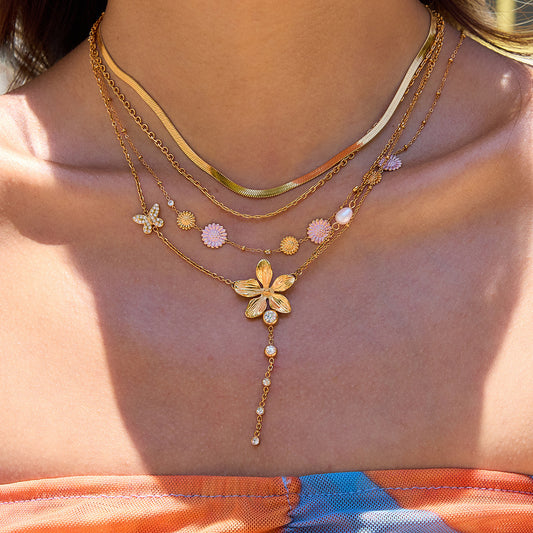 Flora belle ketting - Es by May