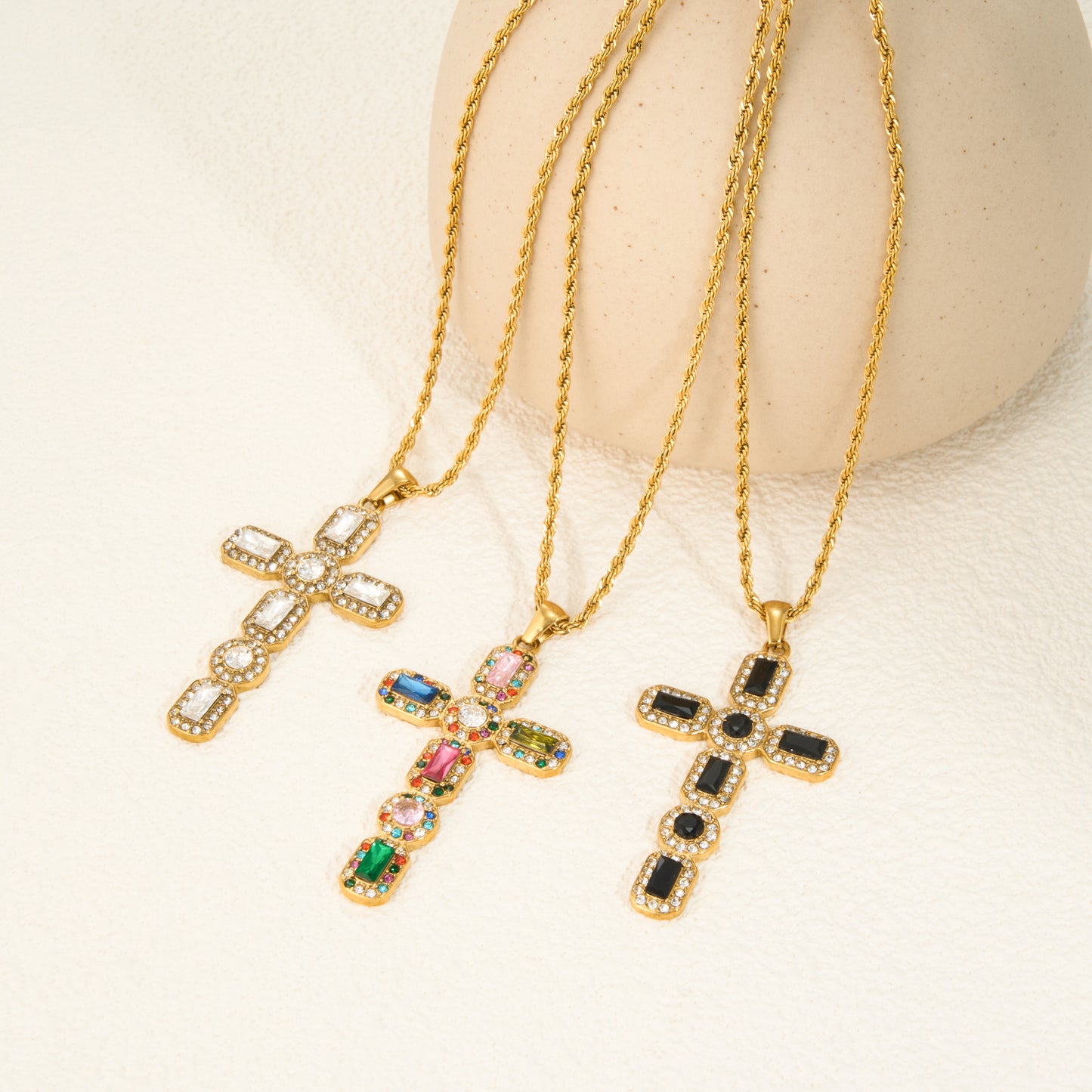 Lumière ketting black - Es by May