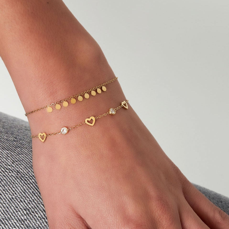 Heartlight armband met een charmante hartvorm voor een delicate en chique stijl