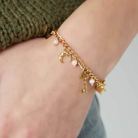 Armband key to my heart - Es by May