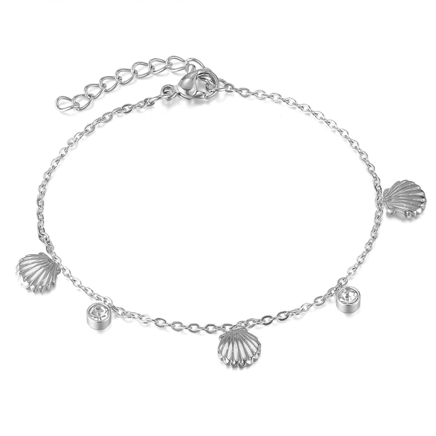 Armband seashell charm - Es by May