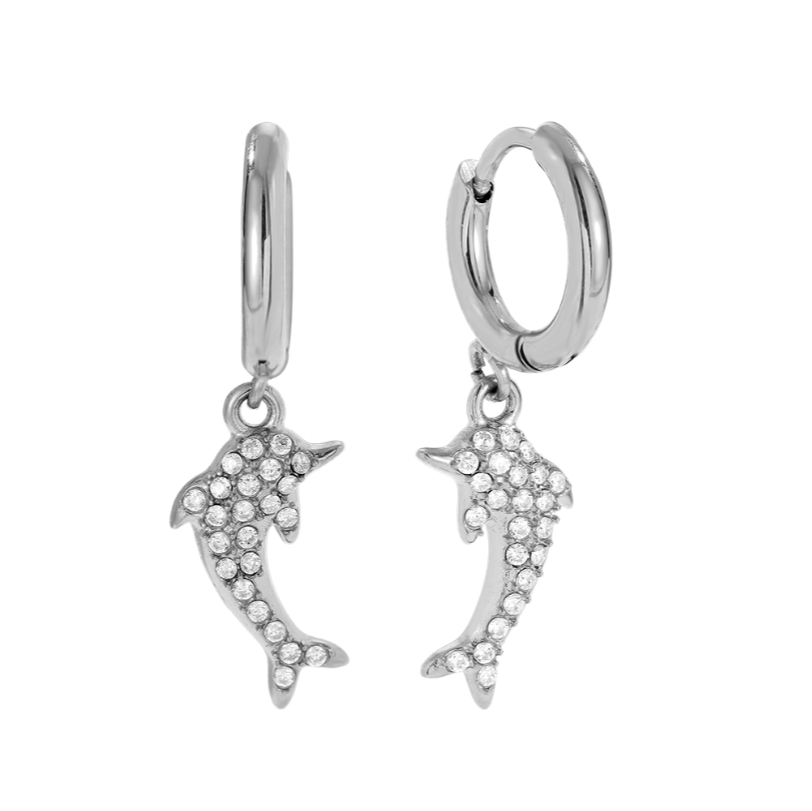 Dolphin dazzle hoops - Es by May