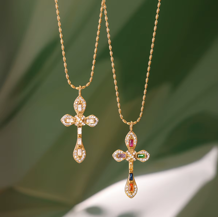 Ketting celestia cross - Es by May