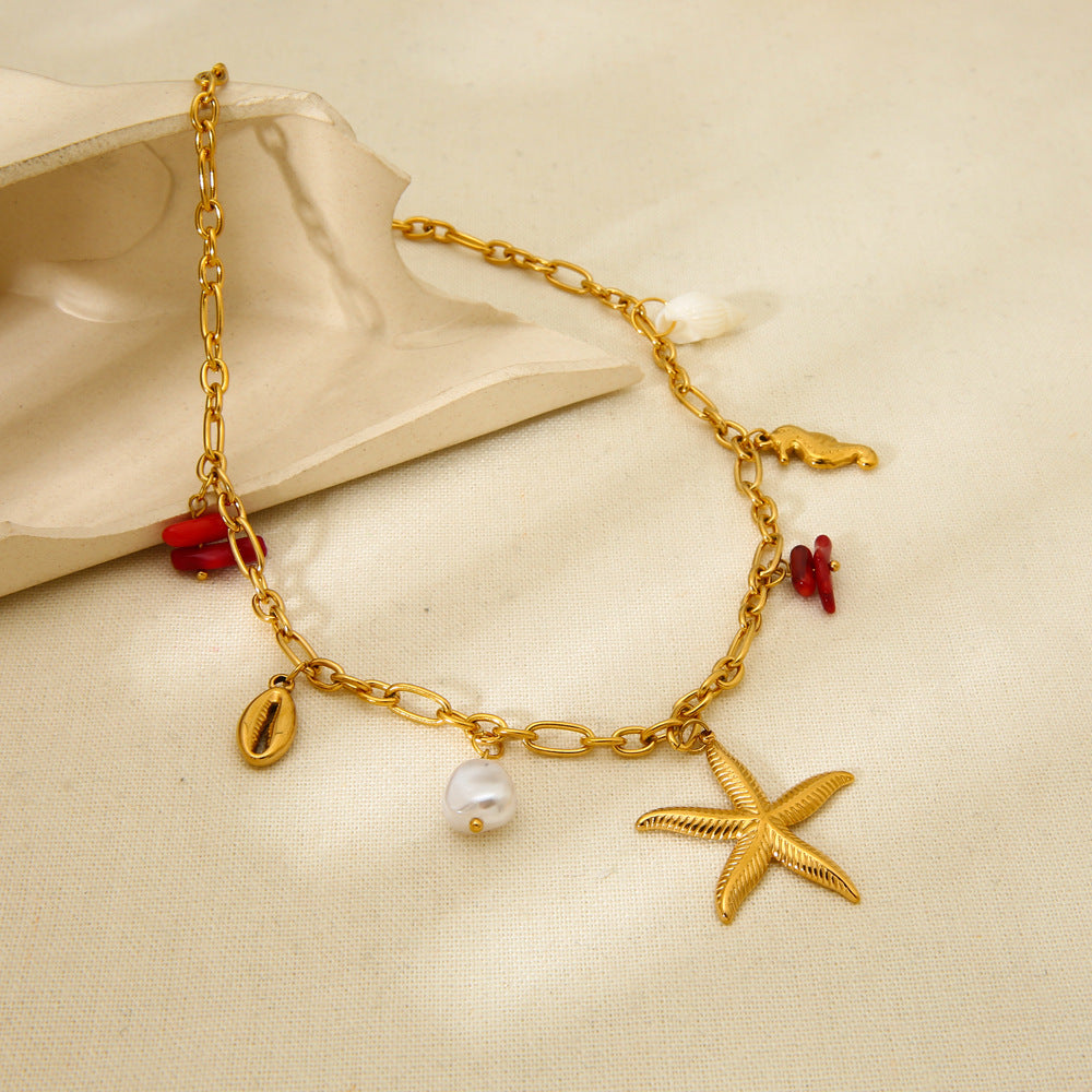 Ketting golden lagoon - Es by May