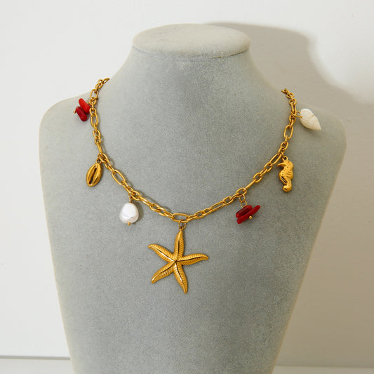 Ketting golden lagoon - Es by May