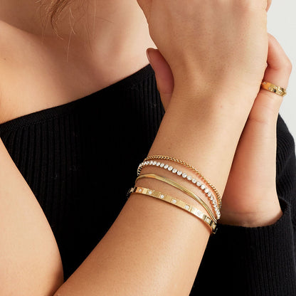 Armband layered luxe