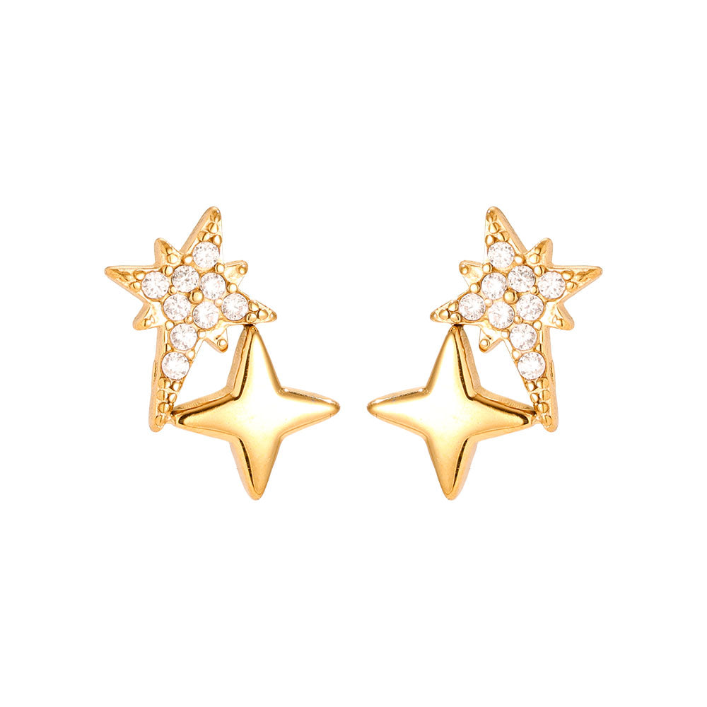 Twinkle star studs