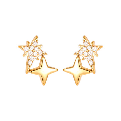 Twinkle star studs