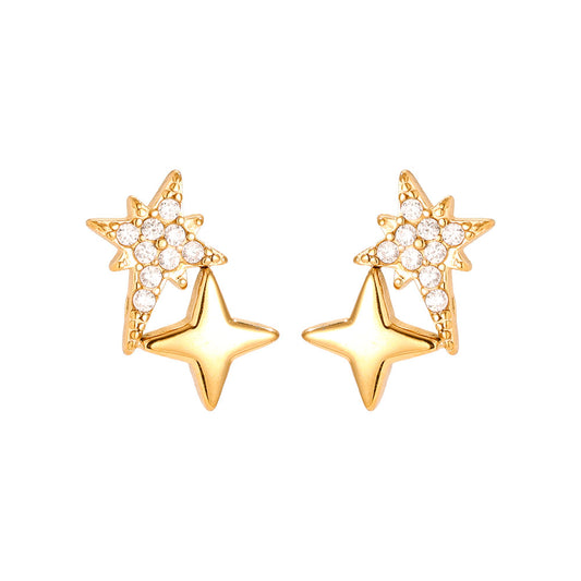 Twinkle star studs