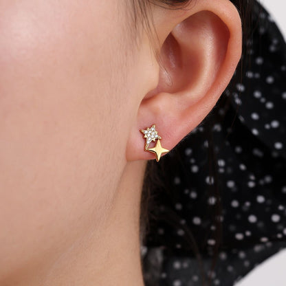 Twinkle star studs