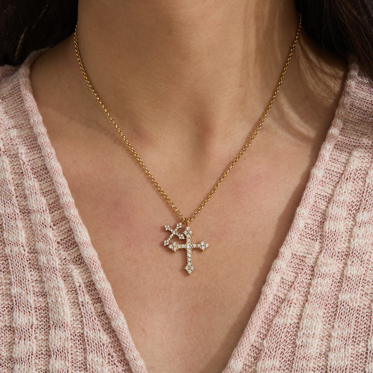 Ketting radiant faith - Es by May