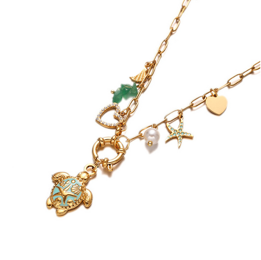 Turtle bay ketting - Es by May