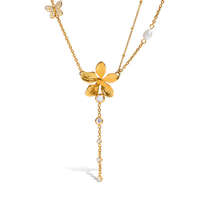 Flora belle ketting - Es by May