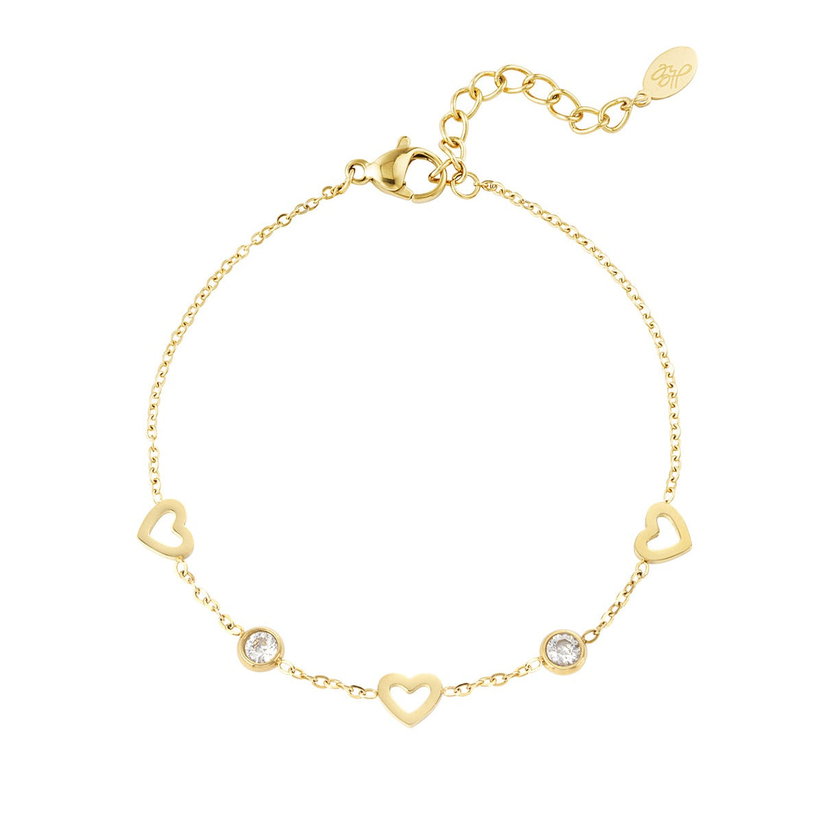 Heartlight armband met een charmante hartvorm voor een delicate en chique stijl