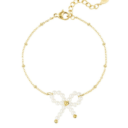 Pearl Bow Armband