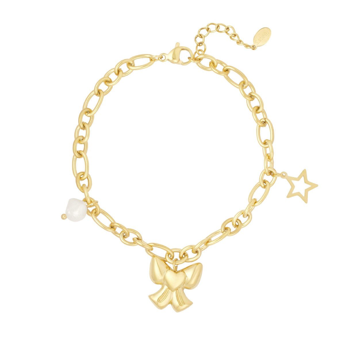 Bow Charm Armband