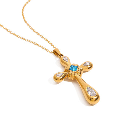 blue cross - Es by May
