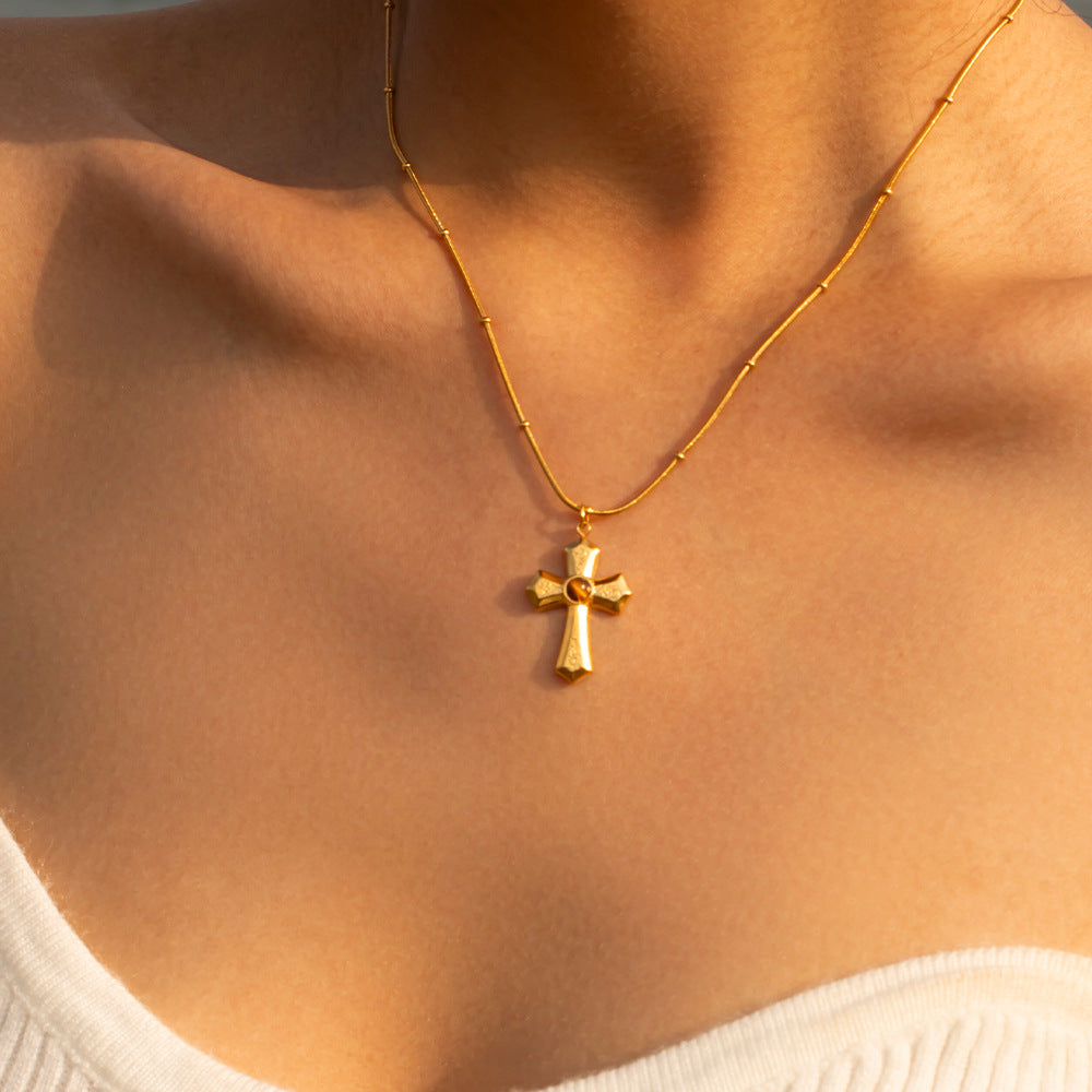 Brown cross - Es by May