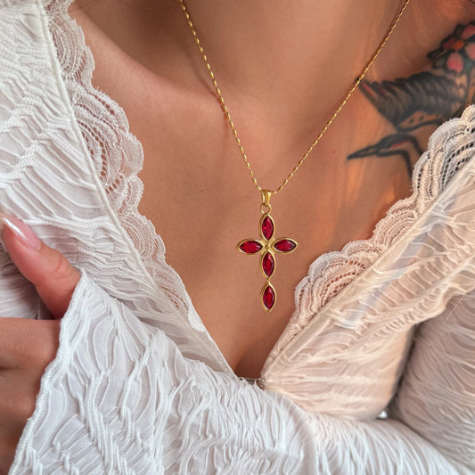 Scarlet Grace ketting - Es by May