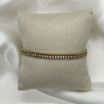 Beaded Tennis Armband