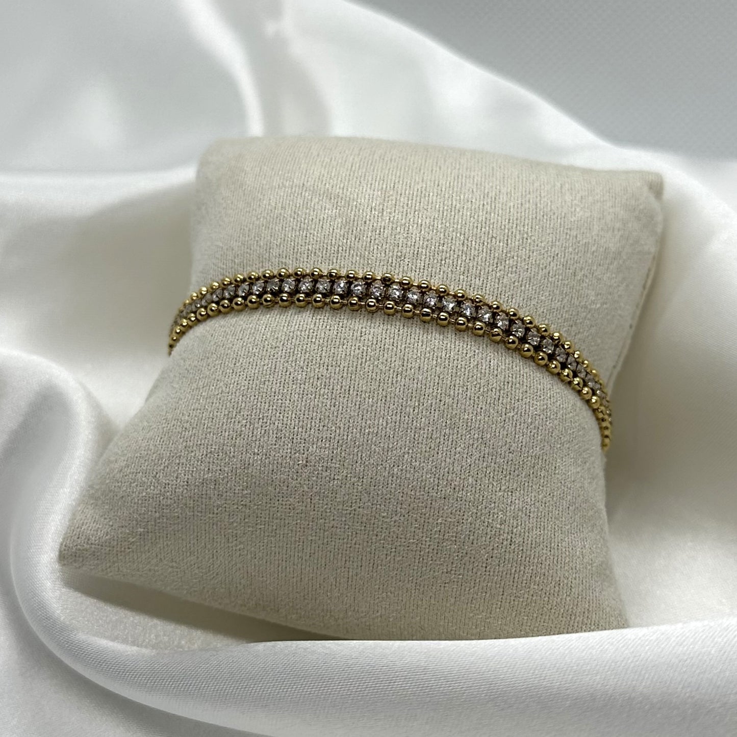 Beaded Tennis Armband