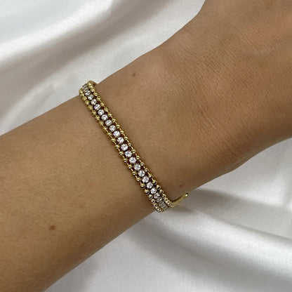 Beaded Tennis Armband