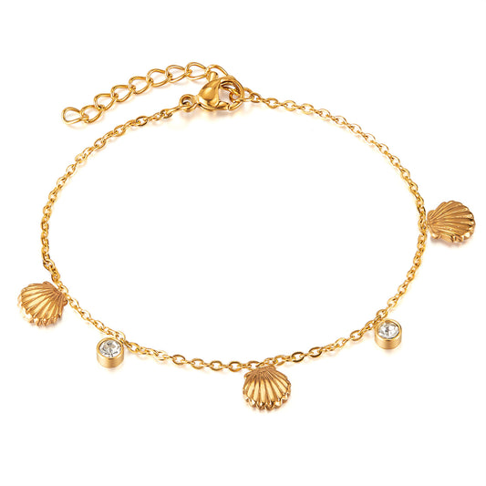 Armband seashell charm