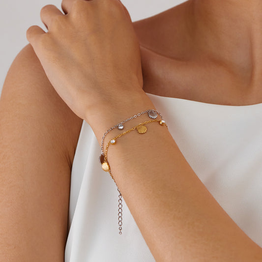 Armband seashell charm