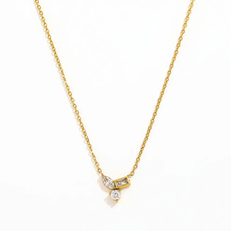 3 Diamonds Ketting