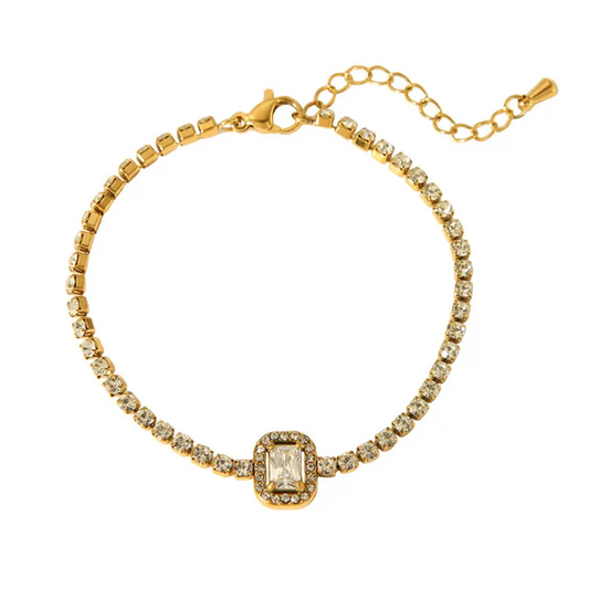 Sparkle Square Bracelet
