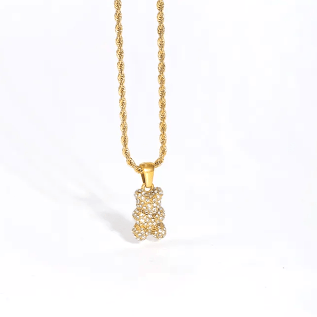 Gummy Bear Diamond Ketting