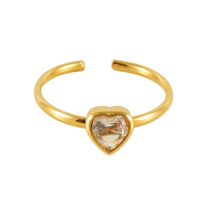 Heartstone Ring
