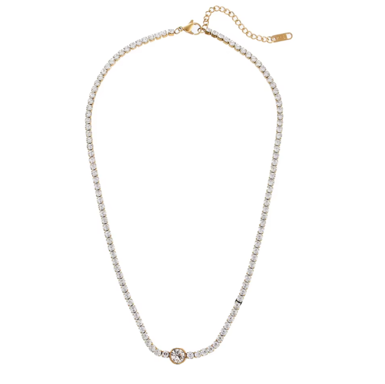 Tennis Diamond Ketting