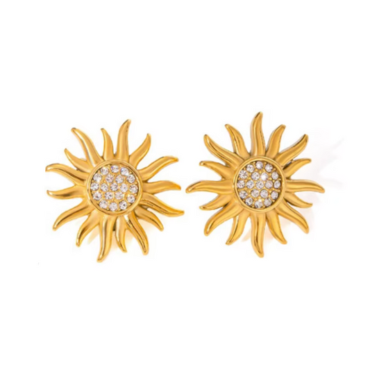 Burning sun studs