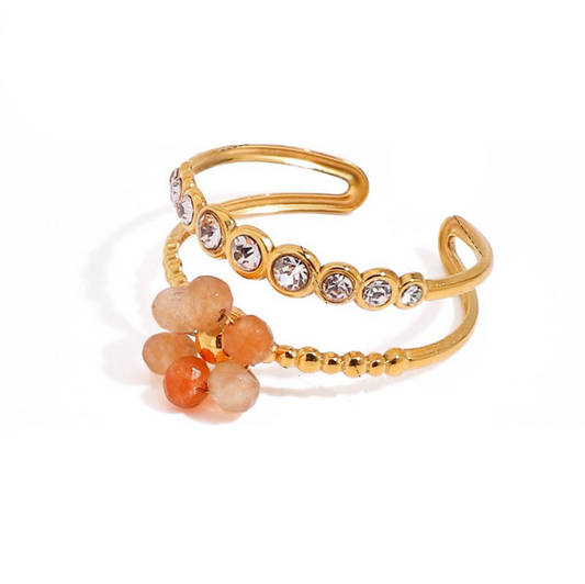 Ring orange spark