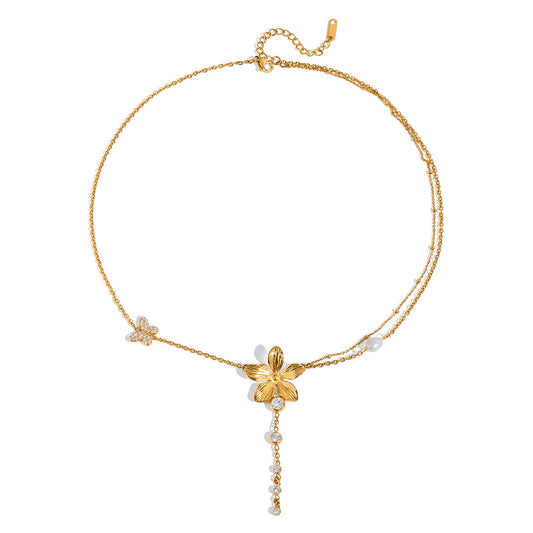 Flora belle ketting - Es by May