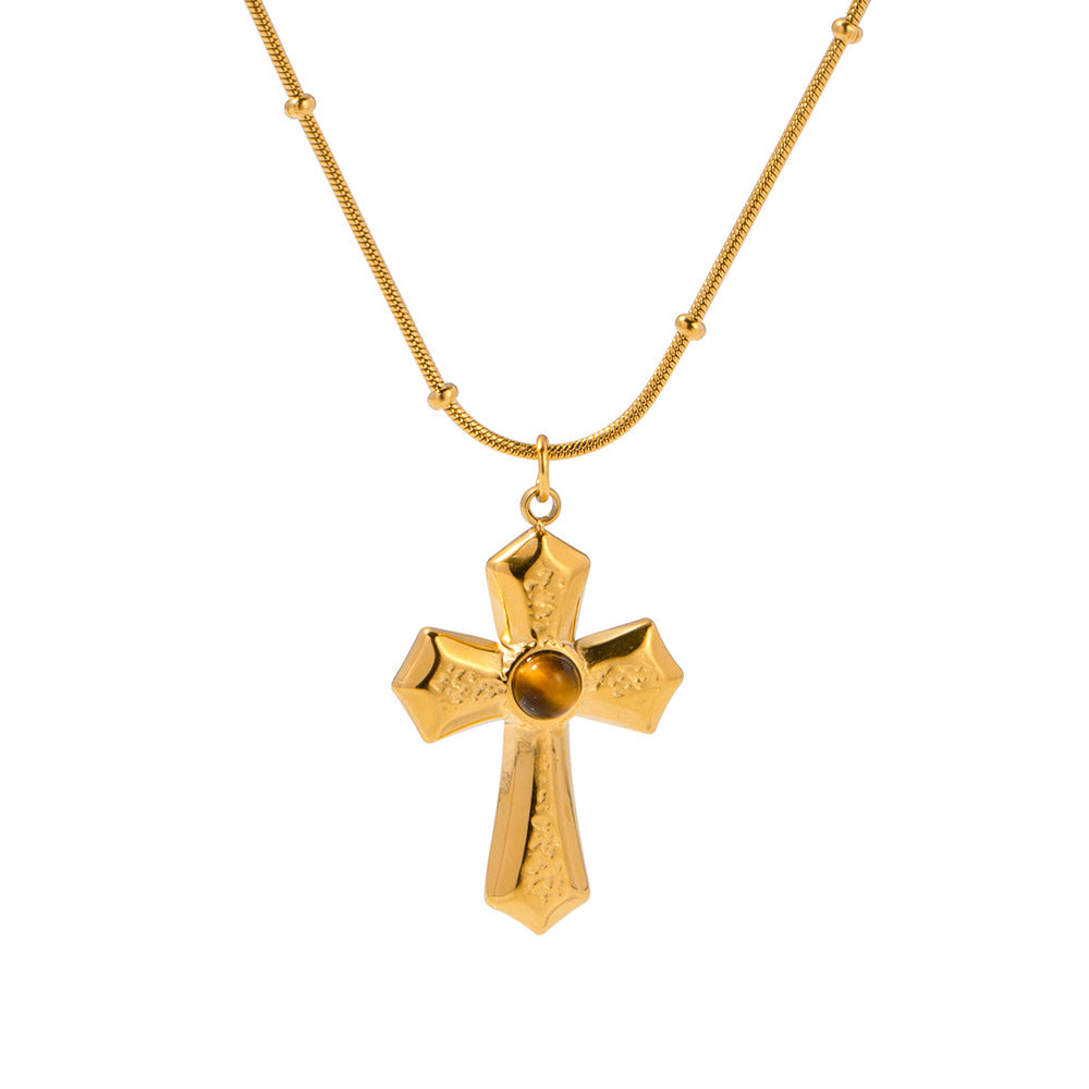 Brown cross - Es by May
