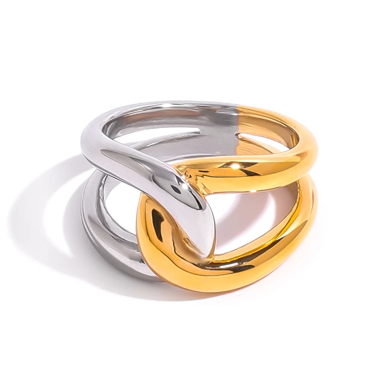 Ring twist of elegance - Es by May