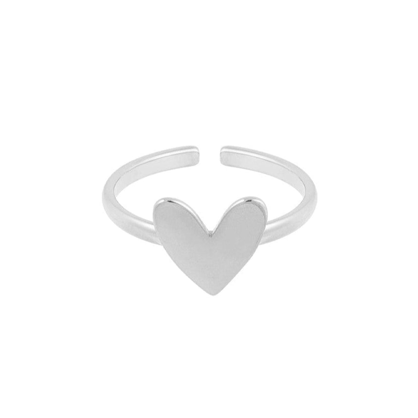 Tijdloze zilveren ring met een elegant en klassiek ontwerp
