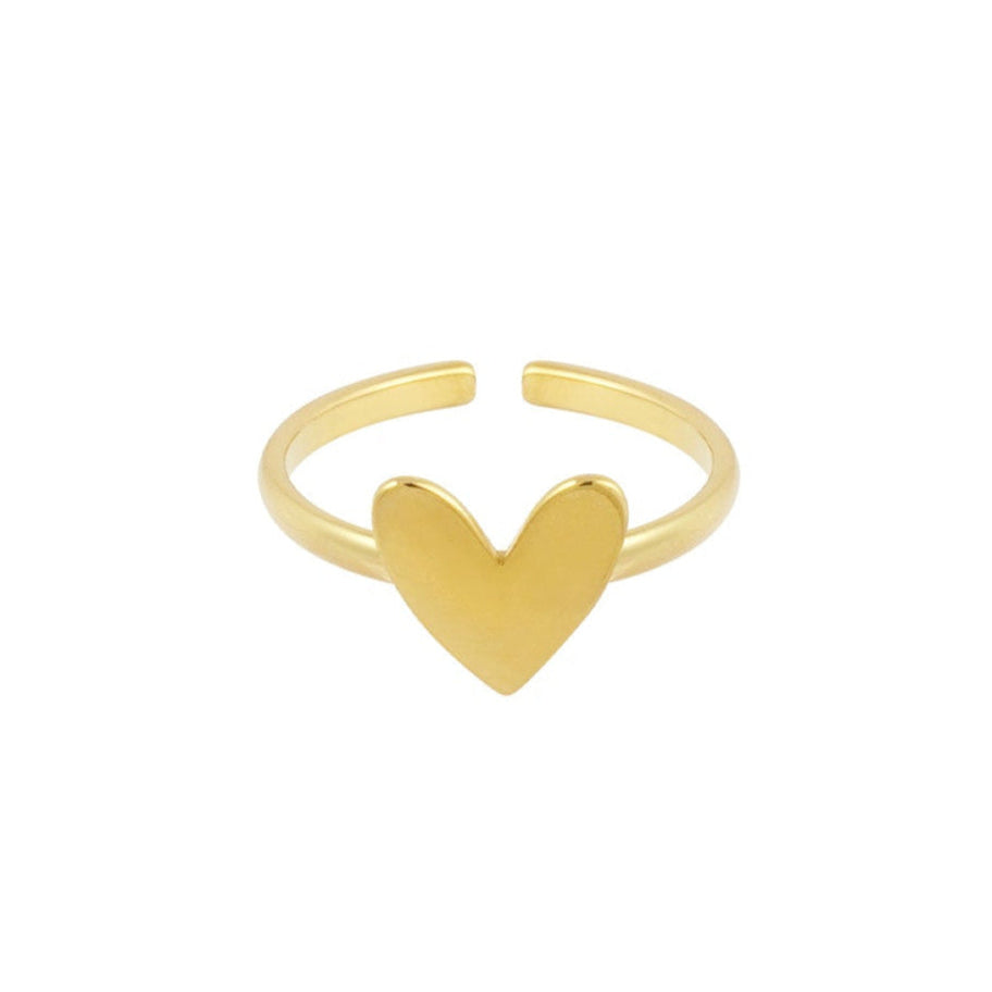 Tijdloze gouden ring met een elegant en klassiek ontwerp